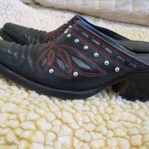 Cole Haan, Western Mules, Used, Size 6.5